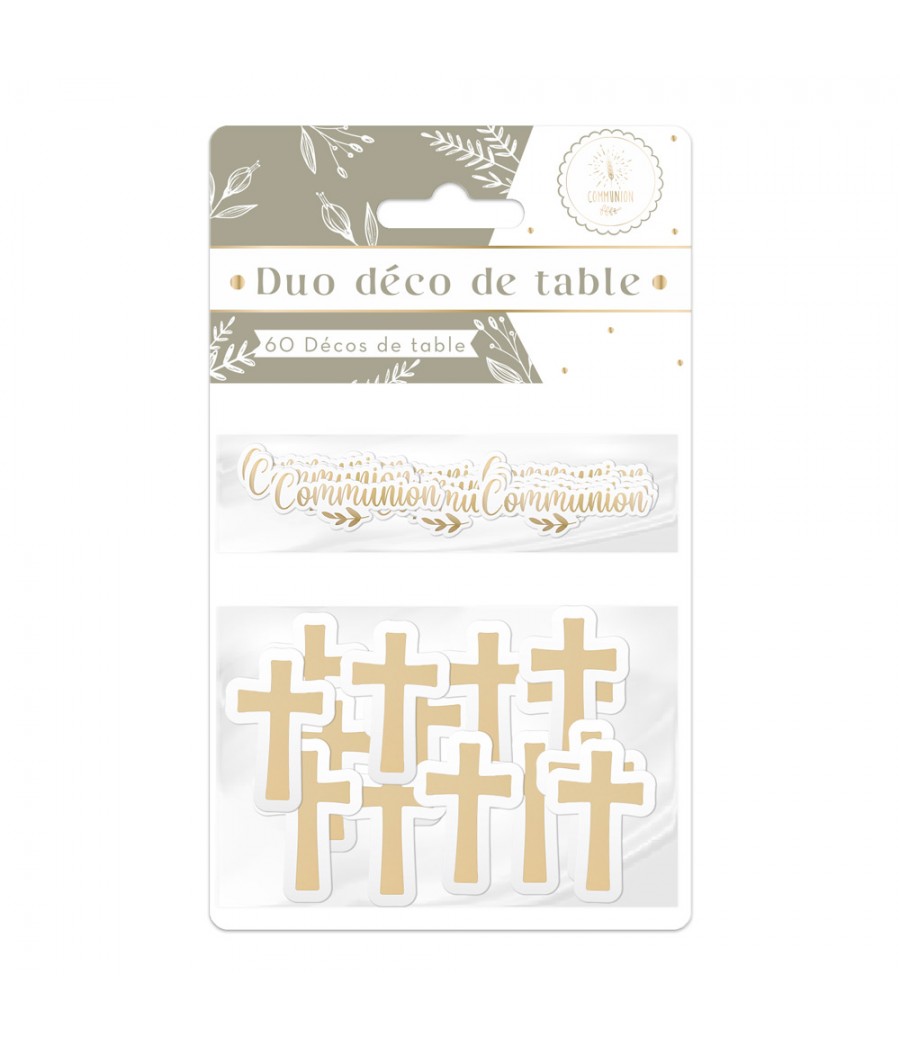 Duo Deco De Table Communion
