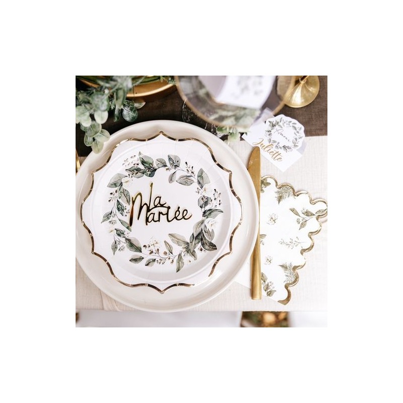 Assiettes Botanique Feuillages