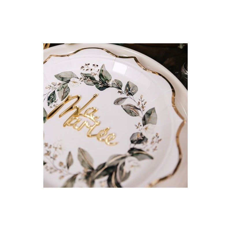 Assiettes Botanique Feuillages