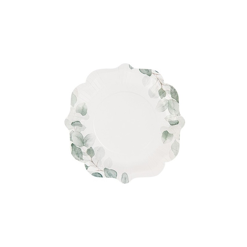 Assiettes Jardin Botanique Papier