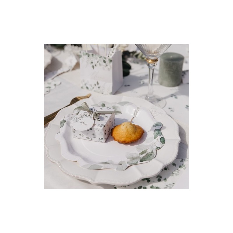 Assiettes Jardin Botanique Papier
