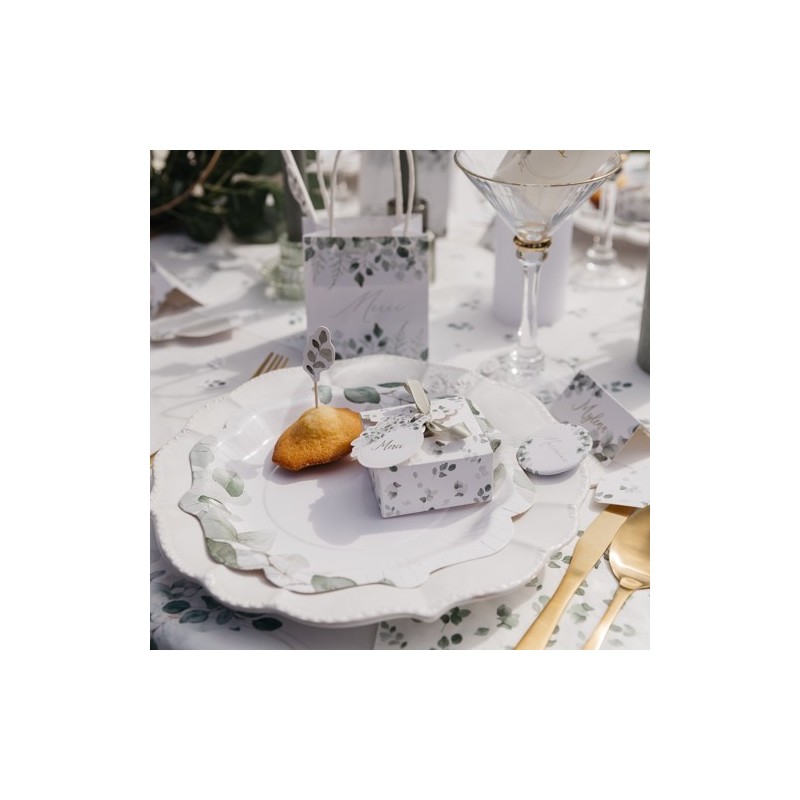 Assiettes Jardin Botanique Papier