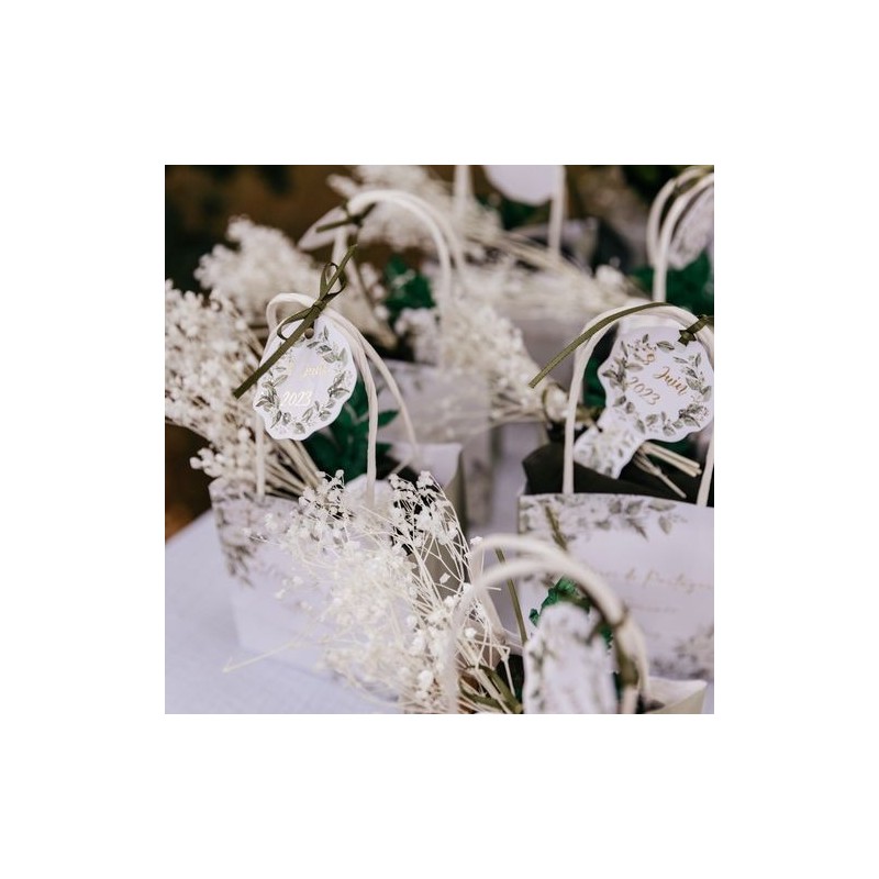 Étiquettes Botanique Feuillages