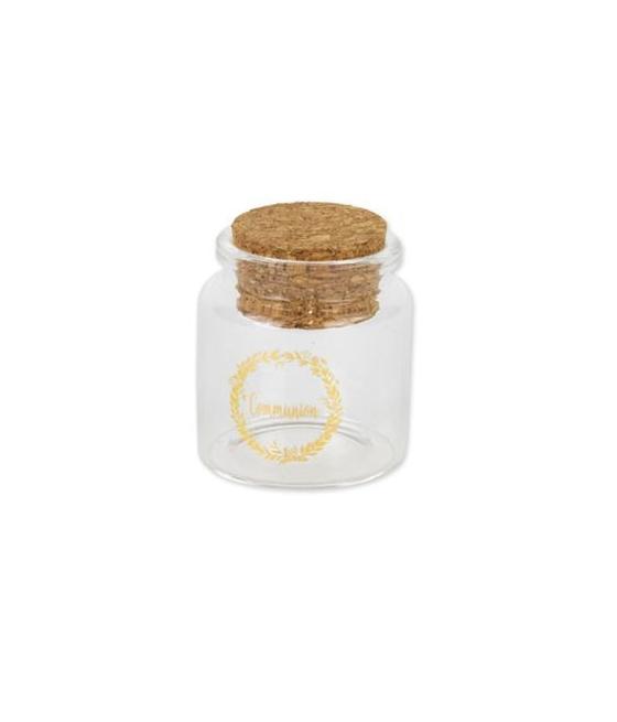 Fiole en verre communion