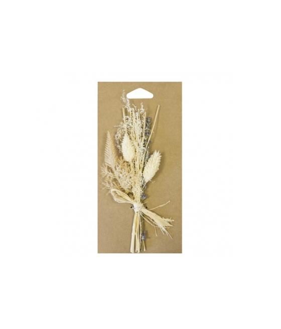 Bouquet de fleurs séchées avec brin de lavande naturel