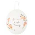 panneau bienvenue mariage élégant et personnalisé