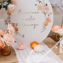 panneau bienvenue mariage élégant et personnalisé