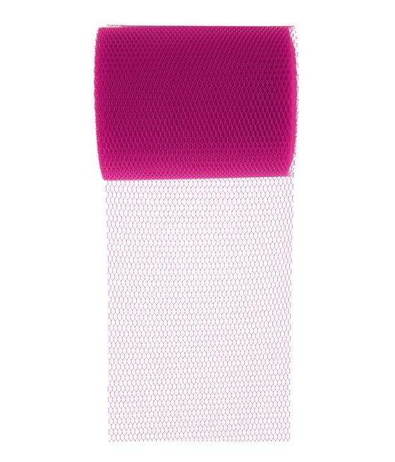 Ruban tulle fuchsia