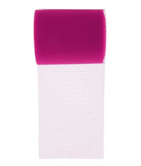 Ruban tulle fuchsia