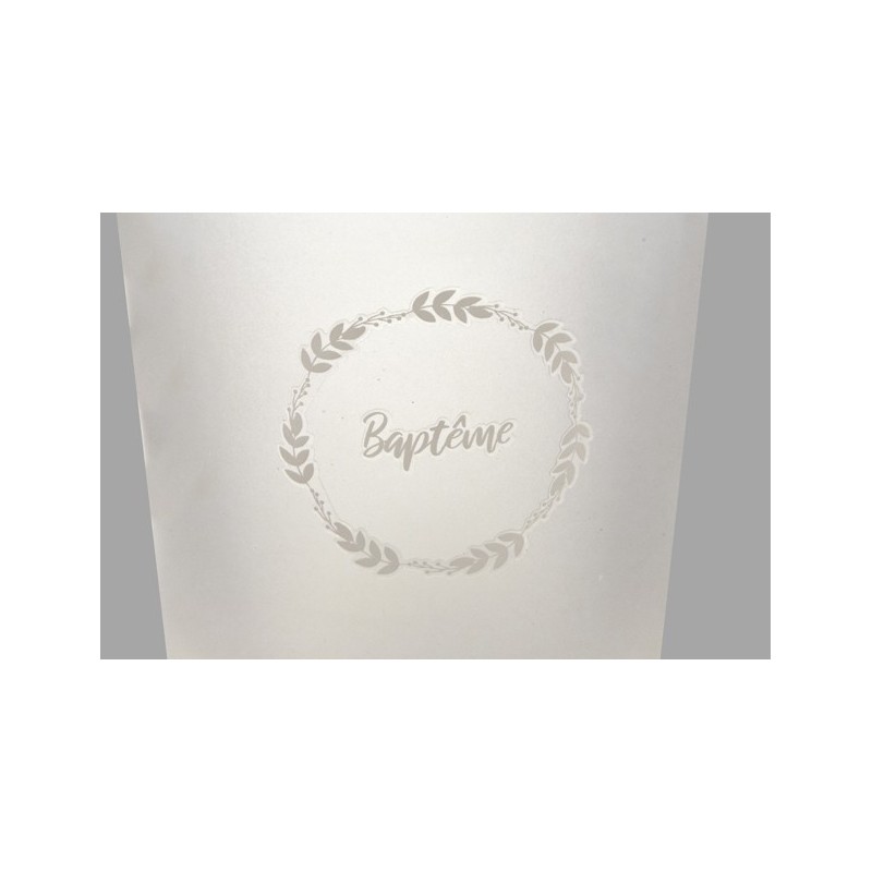Stickers autocollant baptême (x 12) B