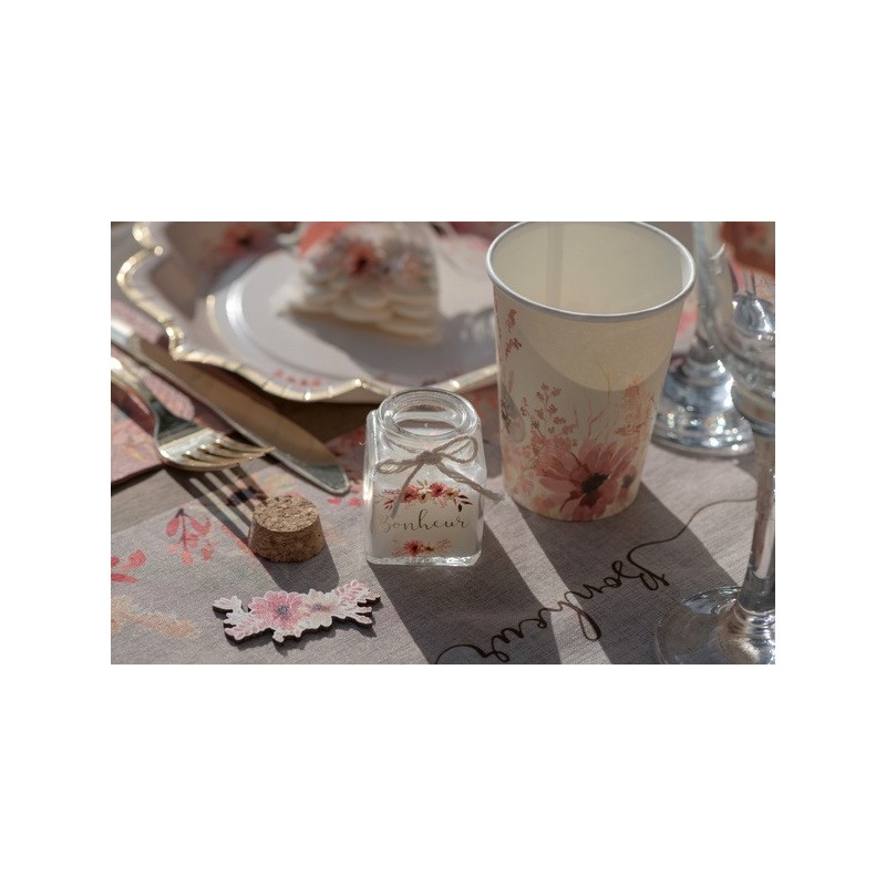 20 Bougies Décorative Amour floral