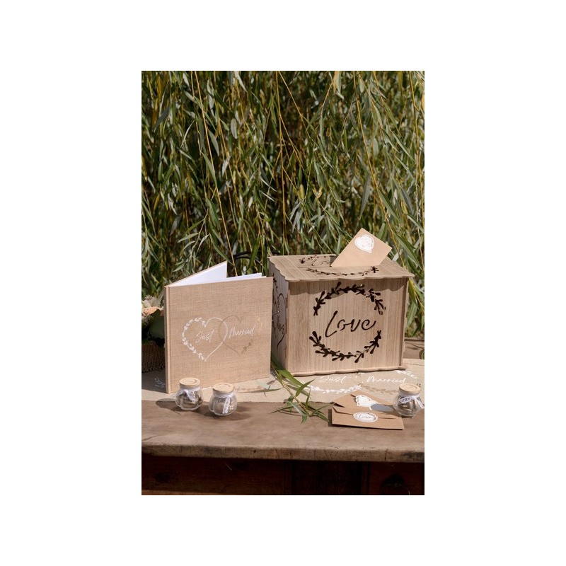 Tirelire Mariage Naturel