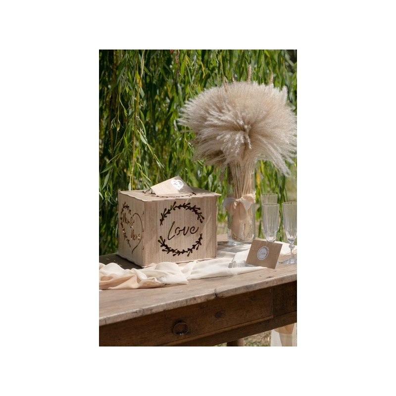 Tirelire Mariage Naturel
