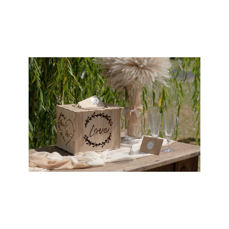 Tirelire Mariage Naturel