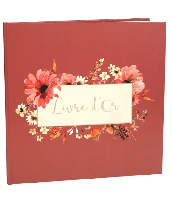 Livre d'or Amour floral