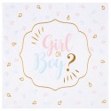 Serviette Girl or Boy Serviette Girl or Boy