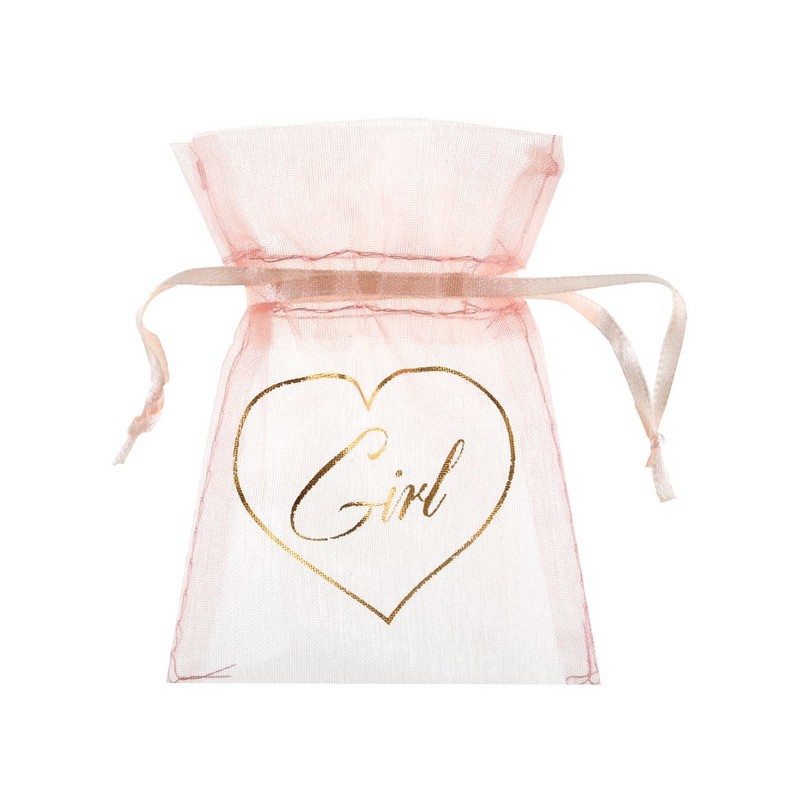 Sachet rose Girl & Boy