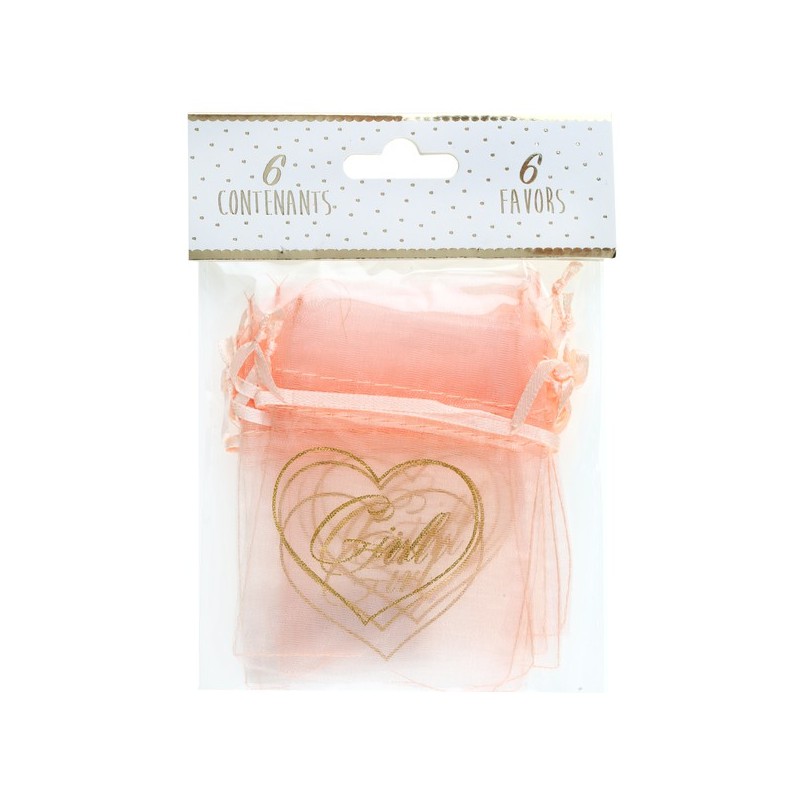 Sachet rose Girl & Boy