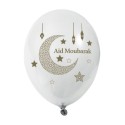 BALLON IMPRIME "AID MOUBARAK" 25-32 cm (x 8)