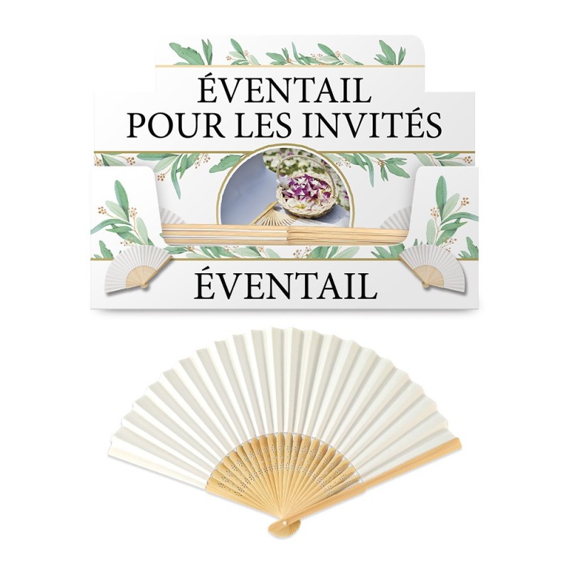 Eventail Blanc