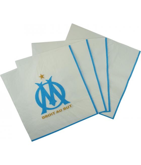 Anniversaire football - Serviettes en papier OM