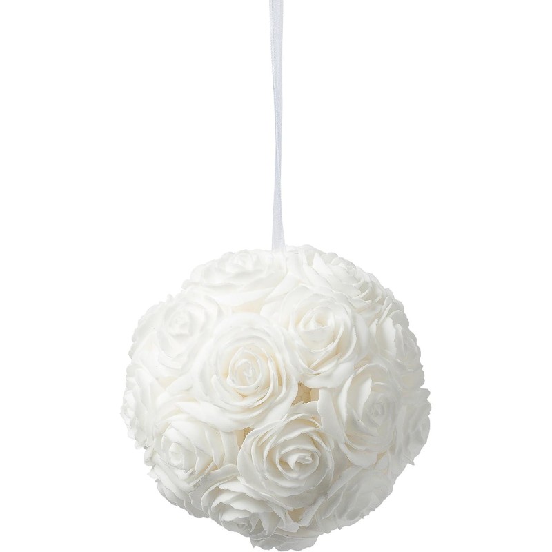Boule de roses à suspendre ou à poser