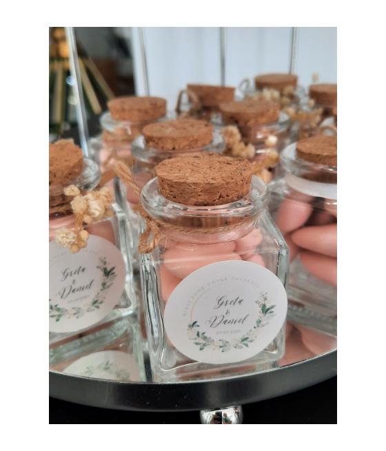 Pot carré complet personnalisé