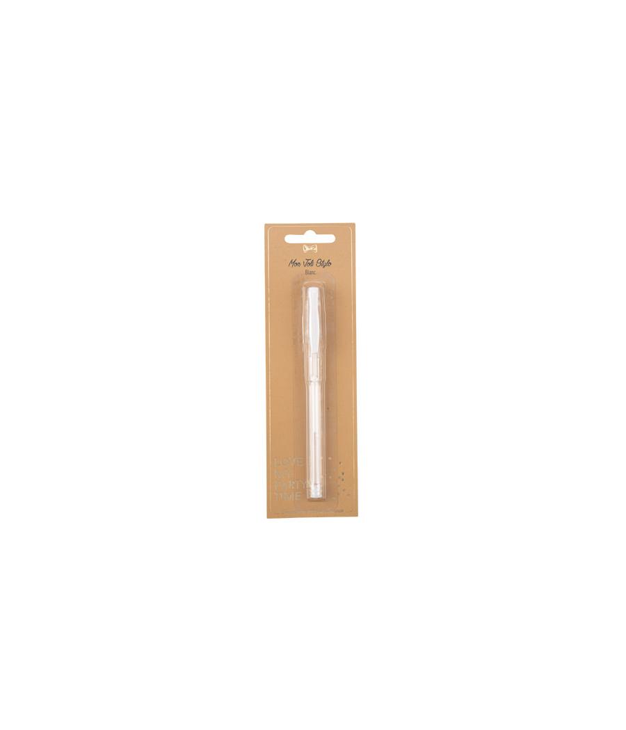 Stylo Gel Blanc