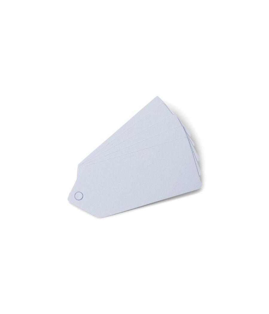 24 Étiquettes Perforées Papier Blanc 5x2cm