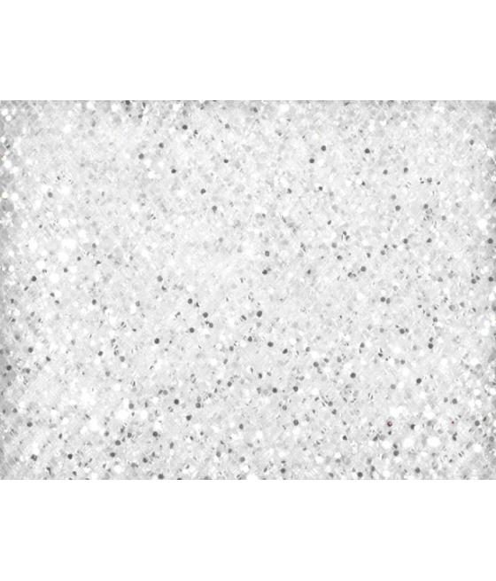 ROULEAU TULLE PAILLETTE BLANC