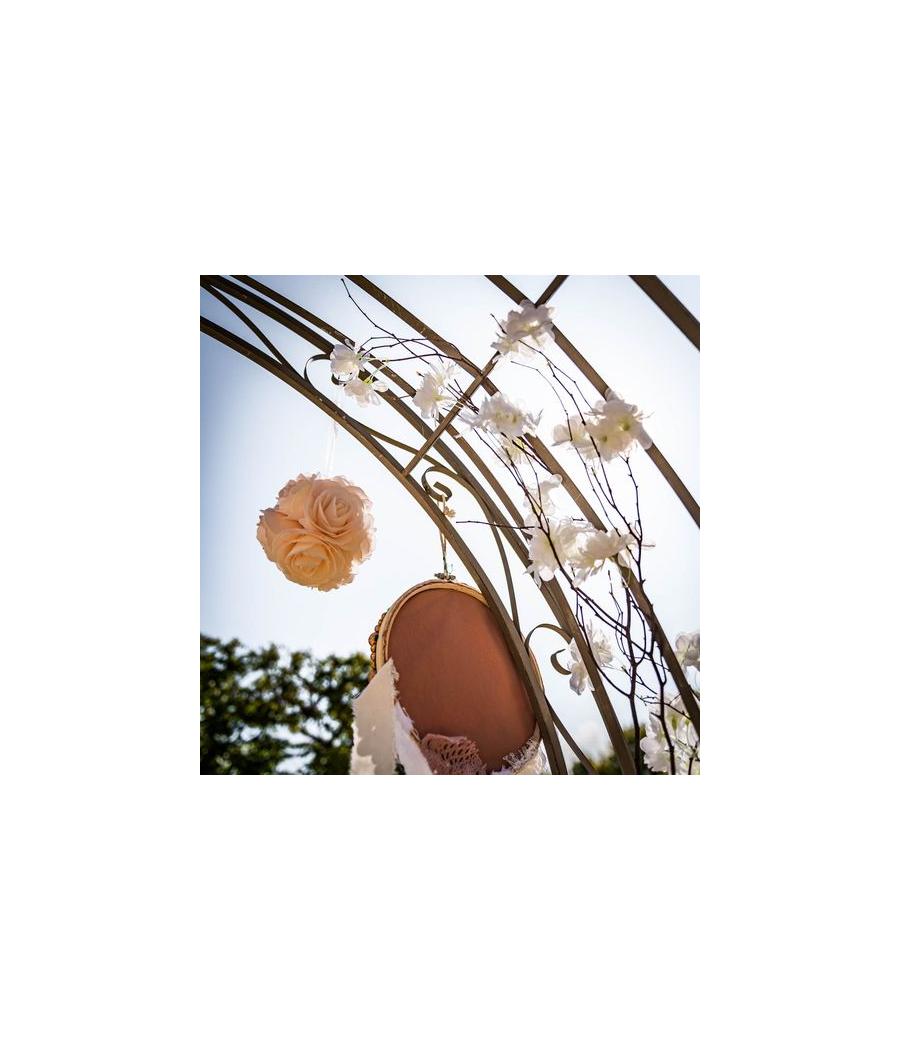 Boule de Roses Mousse Rose
