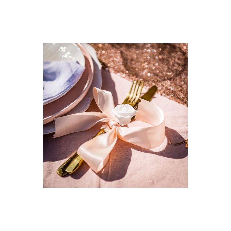 Roses Mousse Blanches