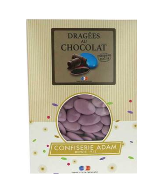 Dragées chocolat Lilas - 500gr