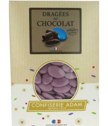 Dragées chocolat Lilas - 500gr