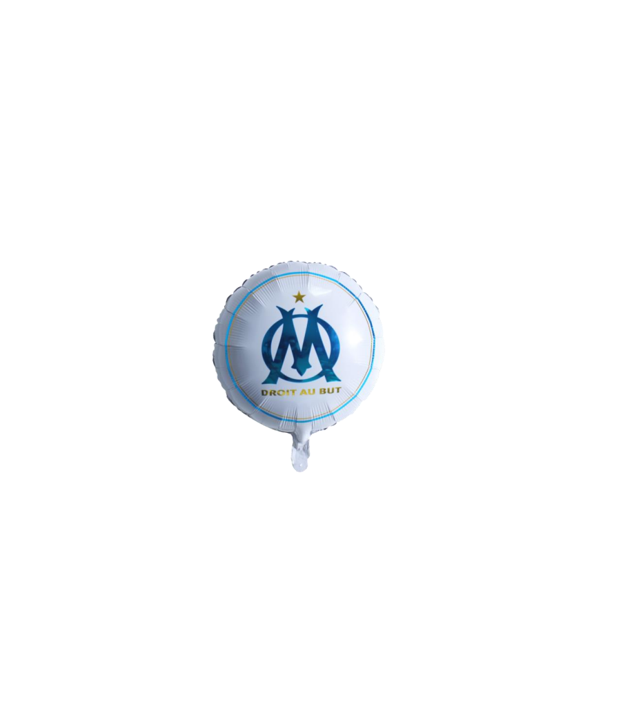 Anniversaire football - Ballon OM Alu 45 cm