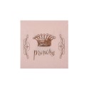 KIT PRINCESSE 6 pièces serviettes KIT PRINCESSE 6 pièces serviettes