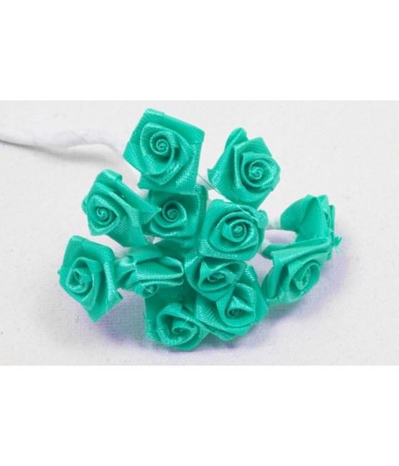 MINI-ROSE EN SATIN JADE