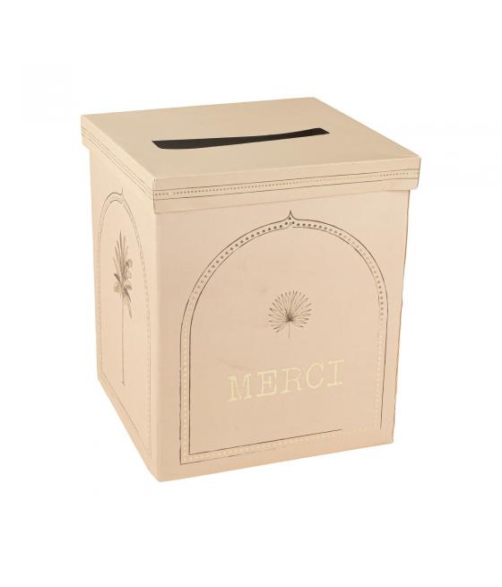 Urne merci parfum orient d'Orient Carton Crème, Choc