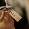 Etiquettes merci parfum orient chocolat camel crème
