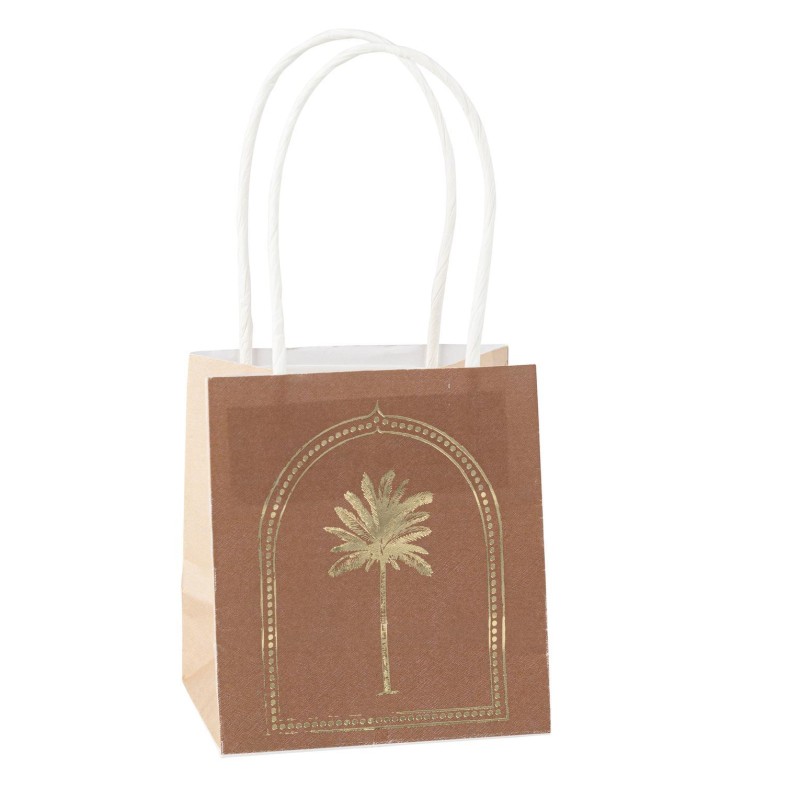 sacs parfum orient papier chocolat creme or