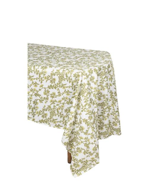 nappe botanica verde blanc pistache