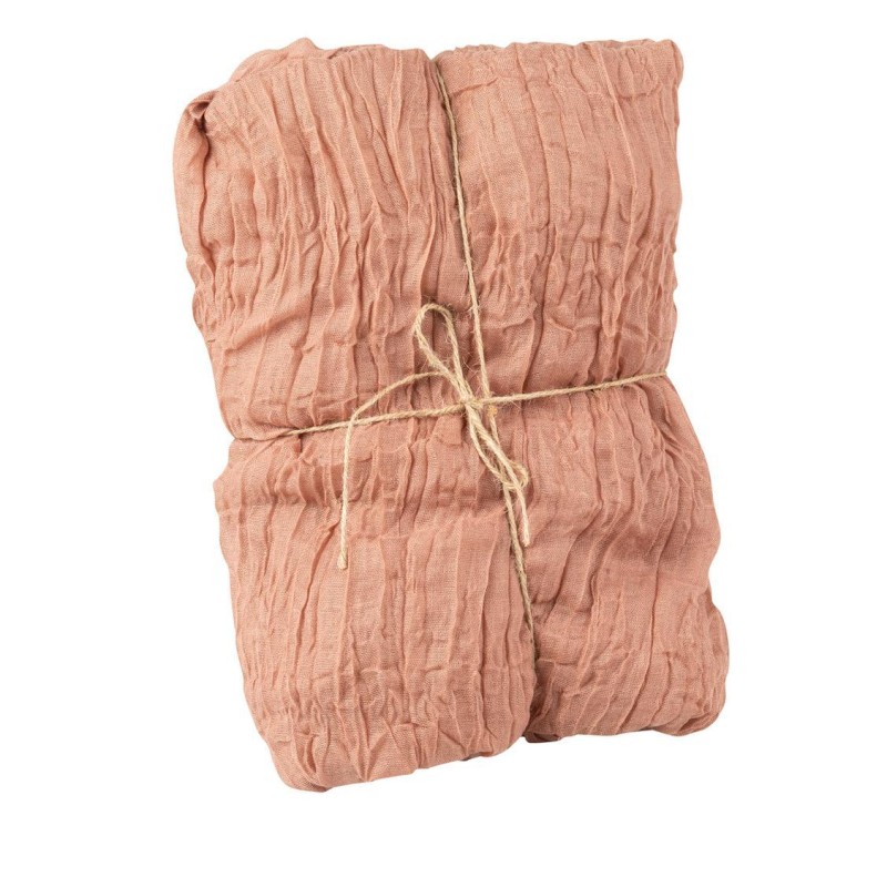 chemin de table cheesecloth dusty pink