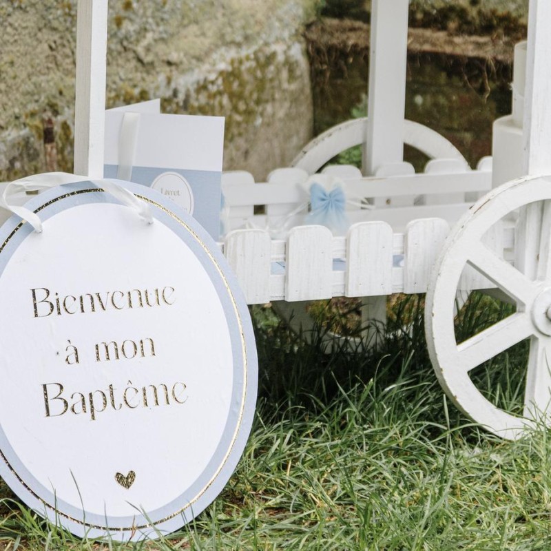 panneau bienvenue bapteme
