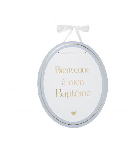 panneau bienvenue bapteme