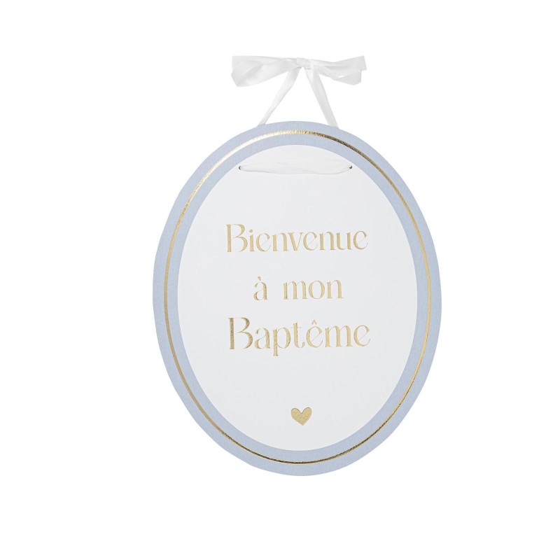 panneau bienvenue bapteme
