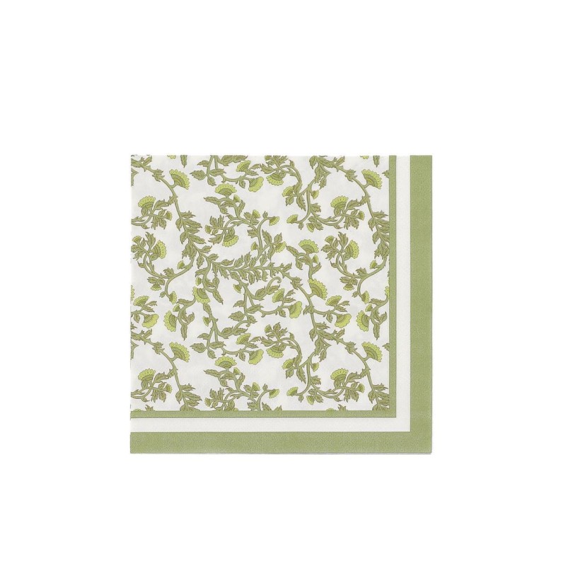 serviettes botanica verde papi