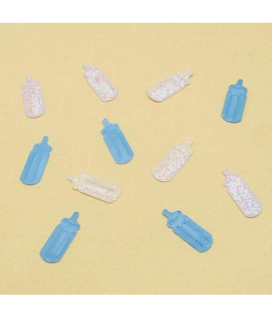 confettis de table biberon