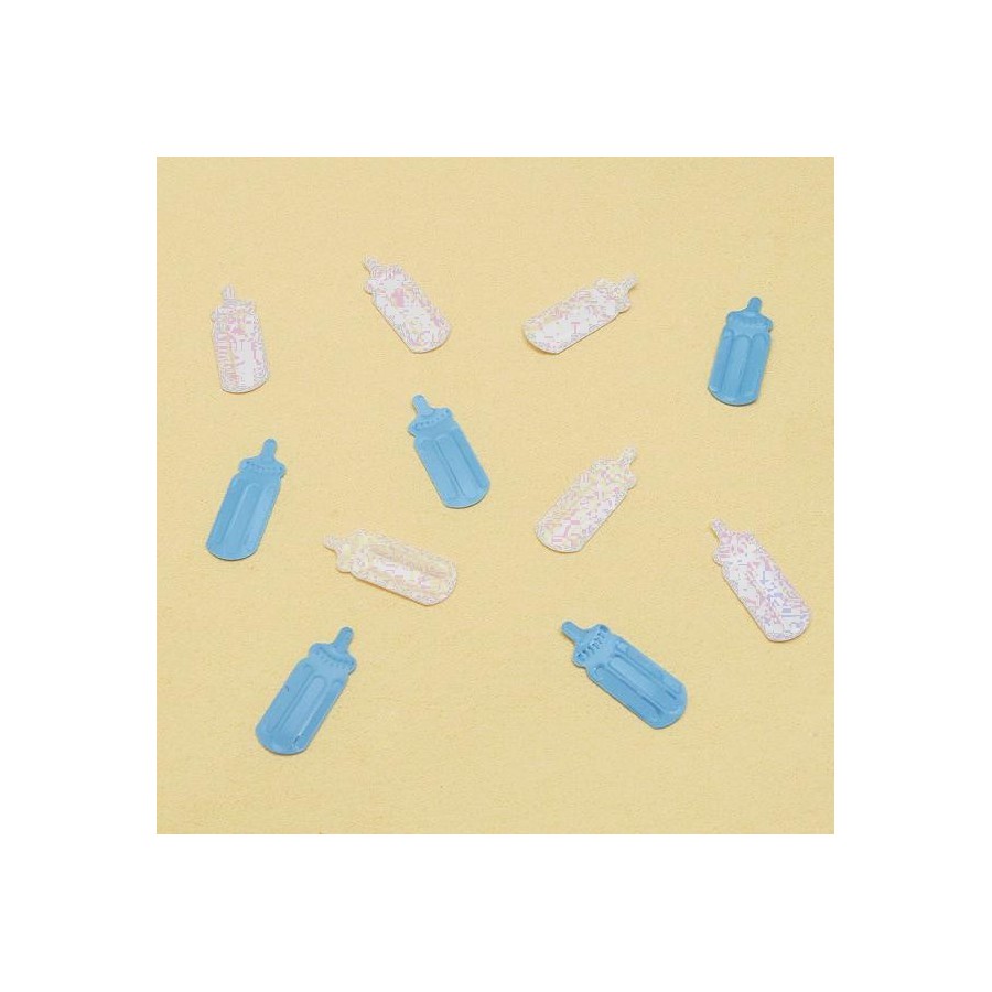 confettis de table biberon