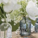 Vase Giorgia Verre Bleu Orage