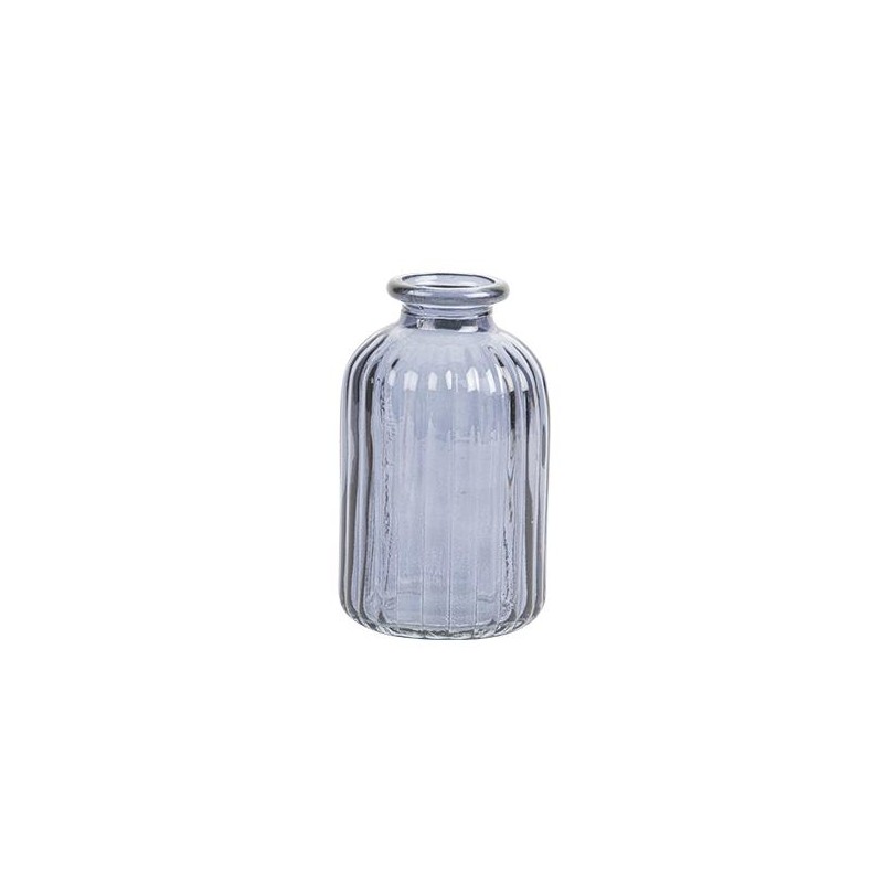 Vase Giorgia Verre Bleu Orage